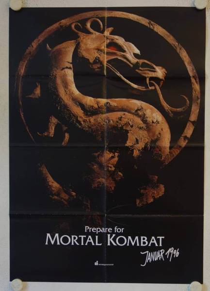 Mortal Kombat originales deutsches Filmplakat